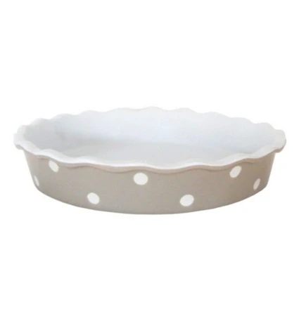 Keramická forma na koláč – šedá 27 cm