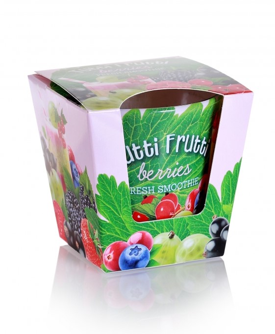 Vonná svíčka ve skle Tutti Frutti Berries 115 g | Bartek Candles