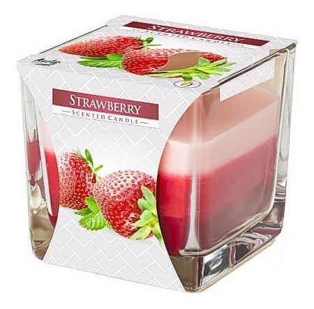 Vonná svíčka ve skle Strawberry 170 g | Bispol