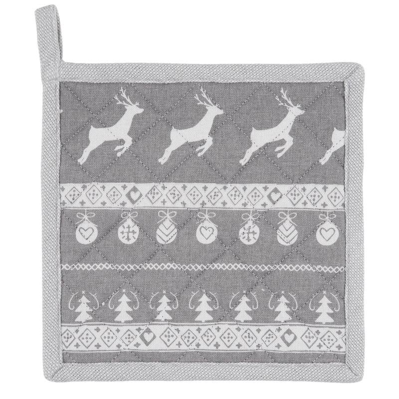 Podložka pod hrnec nebo chňapka Nordic Grey 20 x 20 cm