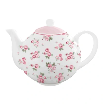 Porcelánová čajová konvice bílá Lucy 1000 ml