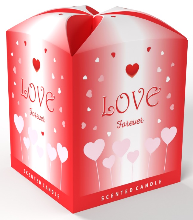 Vonná svíčka ve skle Santo Love Forever 100g