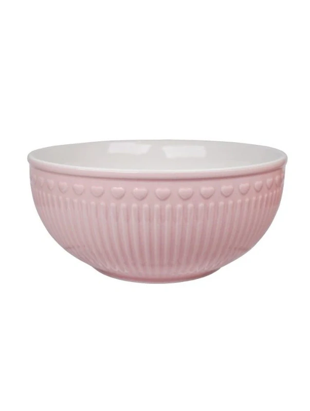 Porcelánová miska růžová velká 17 cm