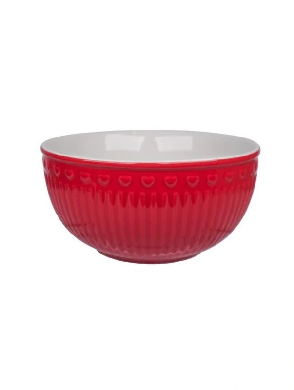 Porcelánová miska červená střední 14 cm