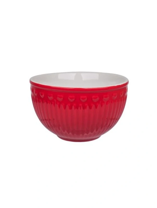 Porcelánová miska červená malá 11 cm
