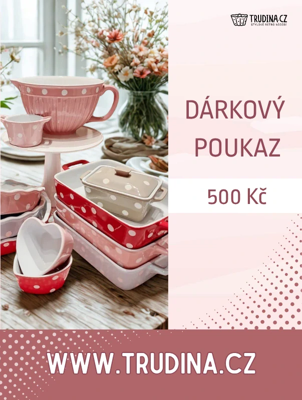 Dárkový poukaz 500 Kč | Trudina.cz