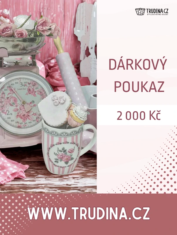 Dárkový poukaz 2000 Kč | Trudina.cz