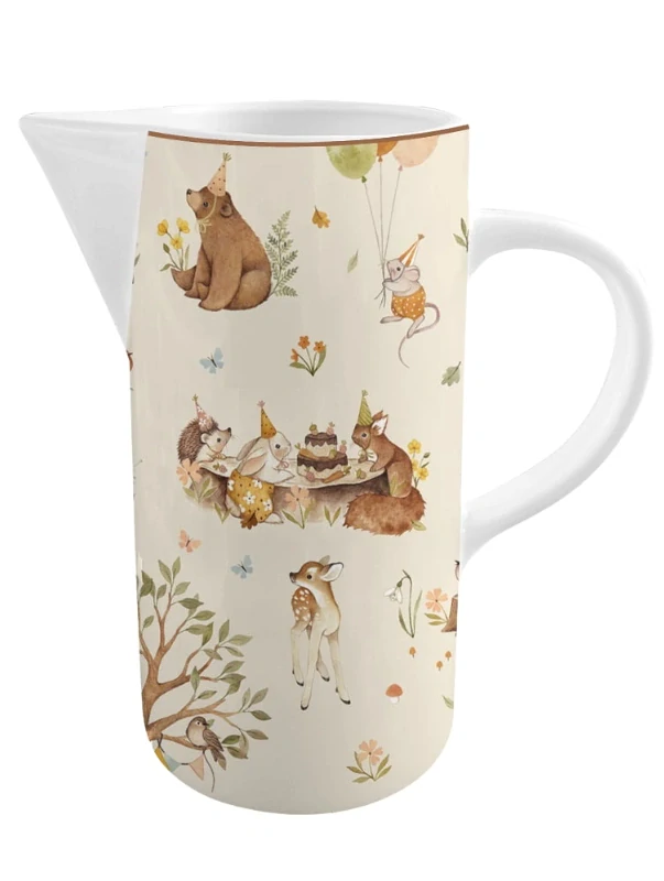 Porcelánový džbán Forest Party 1000 ml