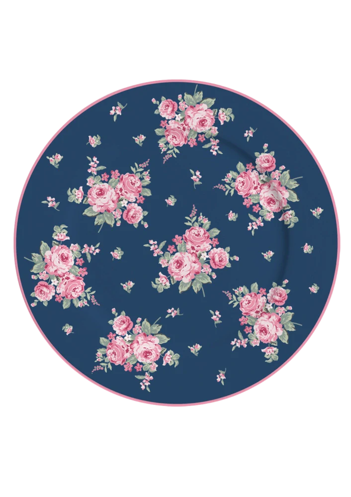 Porcelánový dezertní talíř Bella Blue 19 cm