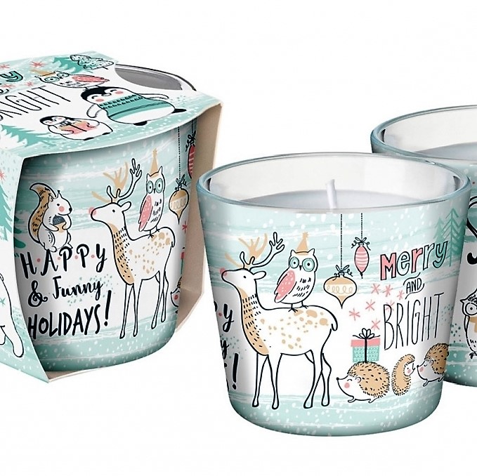 Vonná svíčka ve skle Merry and Bright 115 g