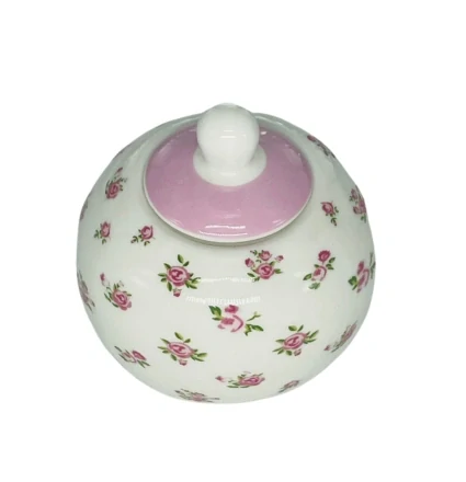 Porcelánová cukřenka s květy Holly 