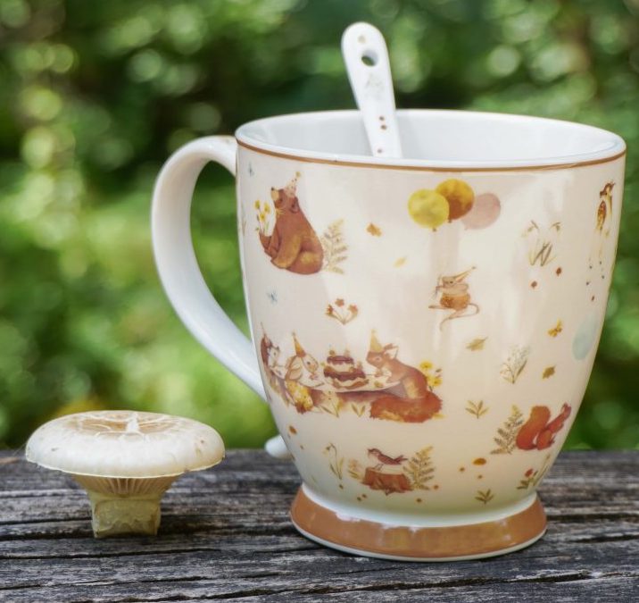 Porcelánový hrnek Forest Party 430 ml
