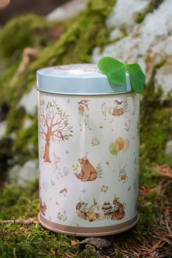 Cukřenka na moučkový cukr Forest Party 10 cm 