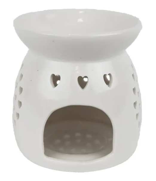 Aromalampa porcelánová bílá
