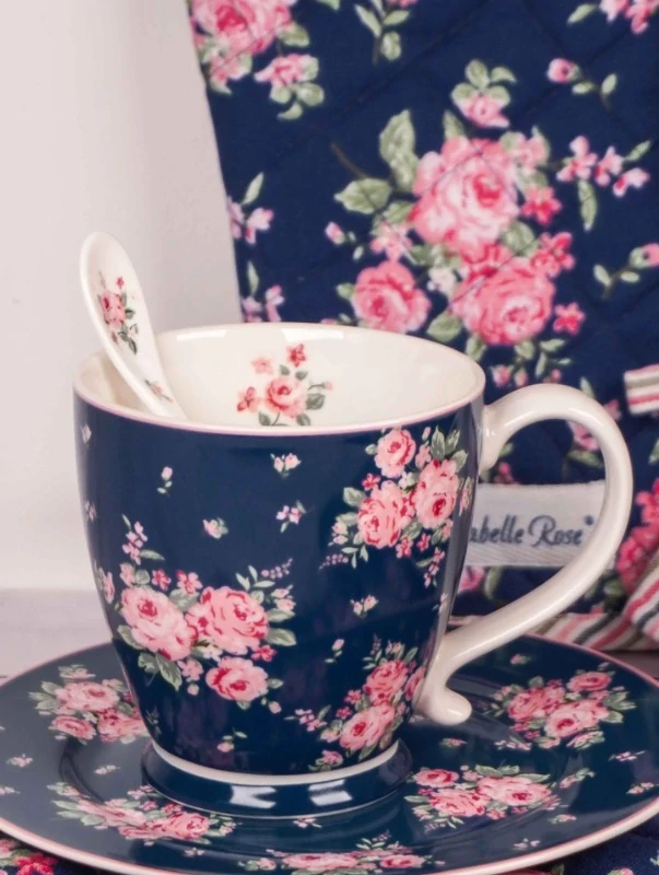 Porcelánový hrnek Bella blue 430 ml