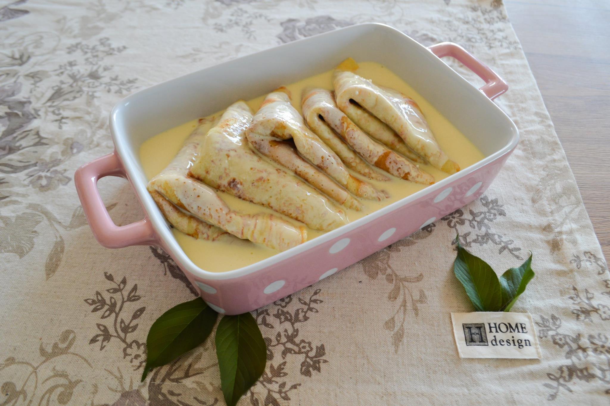 Keramická zapékací mísa růžová s puntíky 29 cm