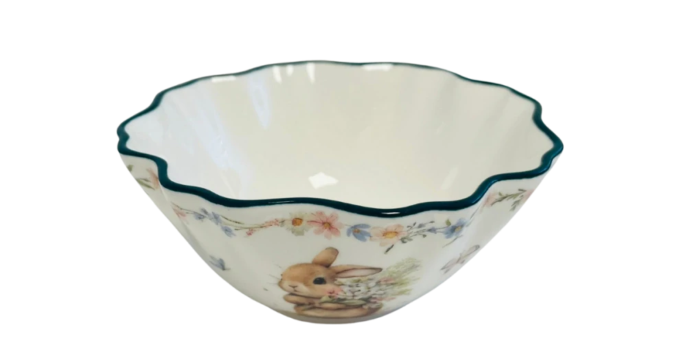 Porcelánová jarní miska se zajíčkem 250 ml