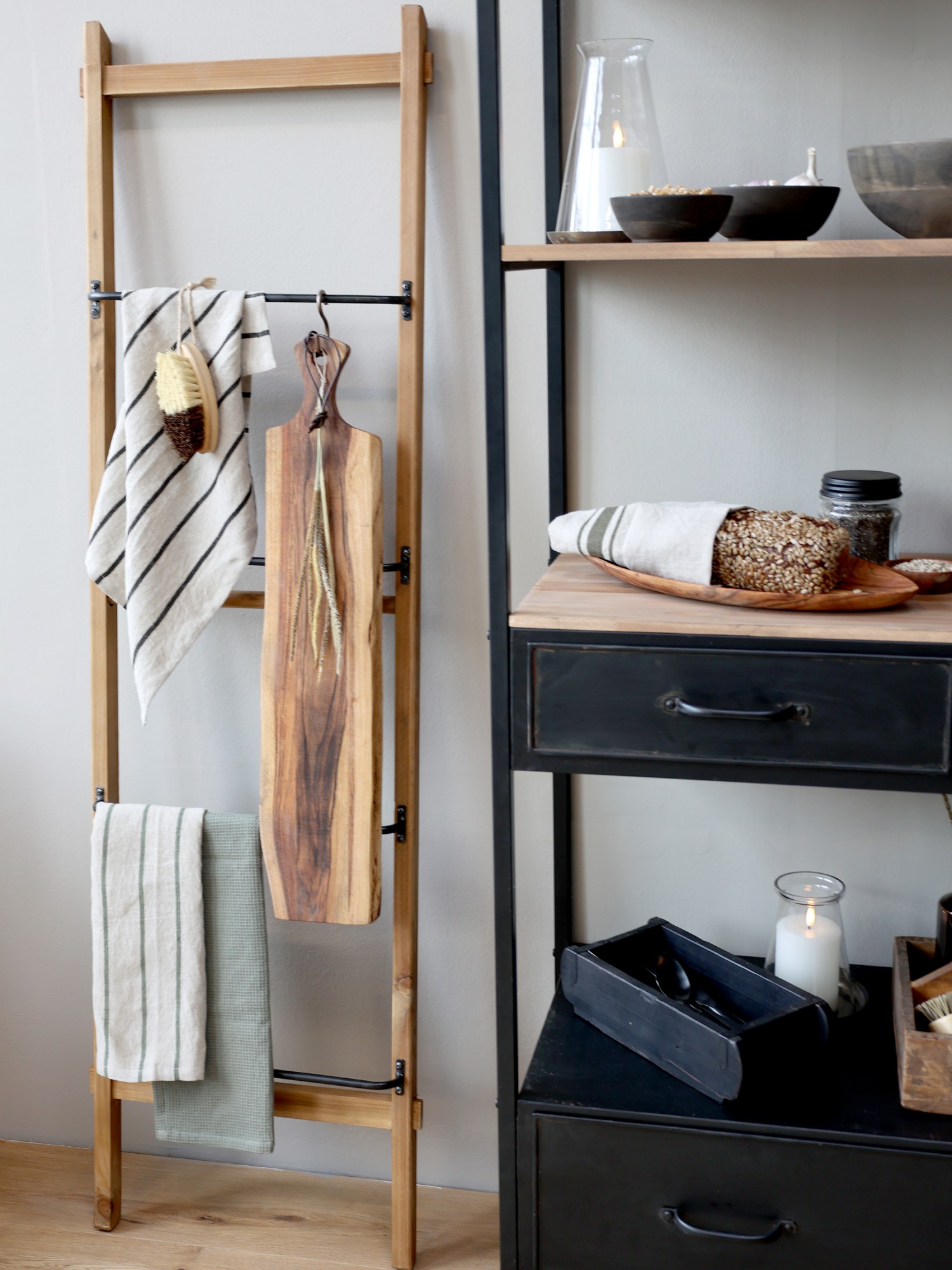 Kartáč na nádobí nebo zeleninu bambusový Éternel | Chic Antique