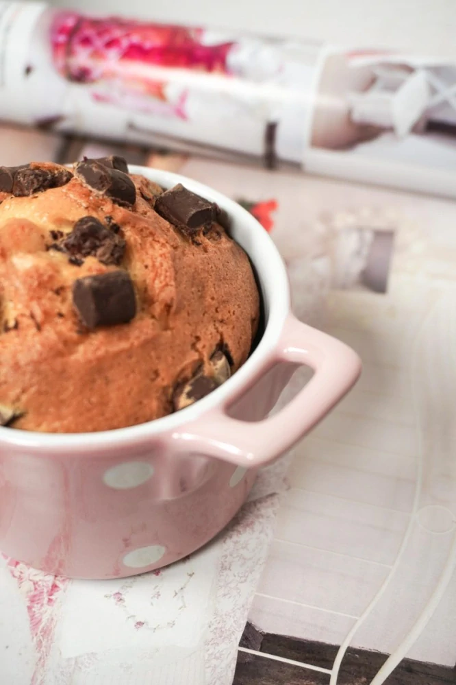 Keramická zapékací miska s uchy růžová 250 ml