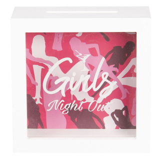 Pokladnička “Girls Night Out” 15 × 5 × 15 cm