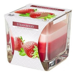 Vonná svíčka ve skle Strawberry 170 g | Bispol