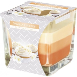 Vonná svíčka ve skle Vanilla Cupcake 170 g | Bispol