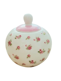 Porcelánová cukřenka s květy Holly 