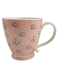 Porcelánový hrnek s květy Provence 430 ml 