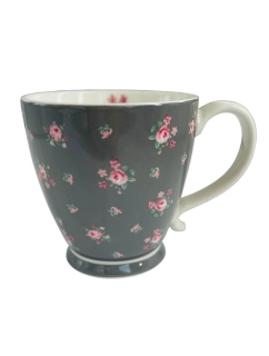 Porcelánový hrnek s květy Tosk 430 ml