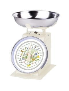Kuchyňská retro váha Meadow béžová do 3 kg 