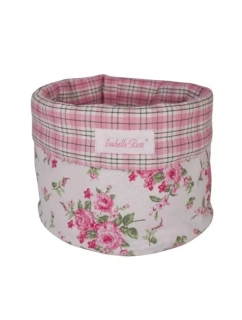 Košík na chleba a pečivo Bella bílý 20 × 17 cm 