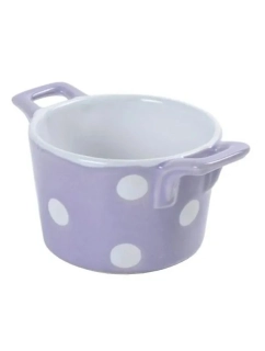 Keramická zapékací miska s uchy šeřík 250 ml 