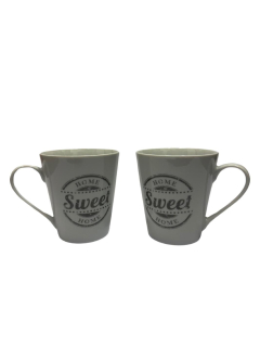 Sada 2 ks hrnků porcelánových
