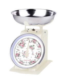 Kuchyňská retro váha Lisa béžová do 3 kg 