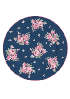 Porcelánový dezertní talíř Bella Blue 19 cm