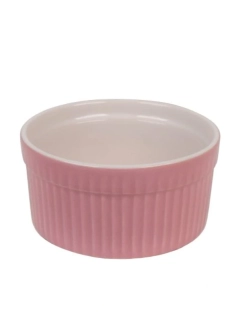 Keramická zapékací miska pastelově růžová 9 cm