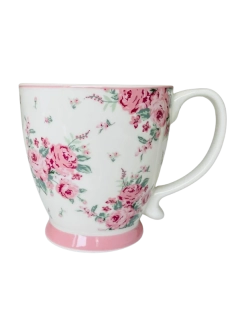 Porcelánový hrnek s květy Bella Roses 430 ml
